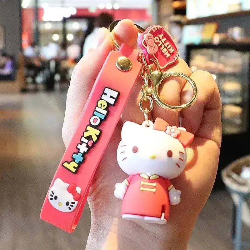 Sanrio Hello Kitty and Cinnamoroll Keychains