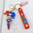 Fashion Cartoon Girl Keychain