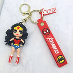 Fashion Cartoon Girl Keychain