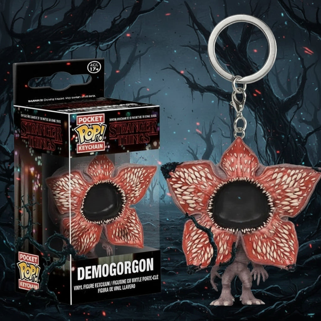🎒✨ Stranger Things Keychain