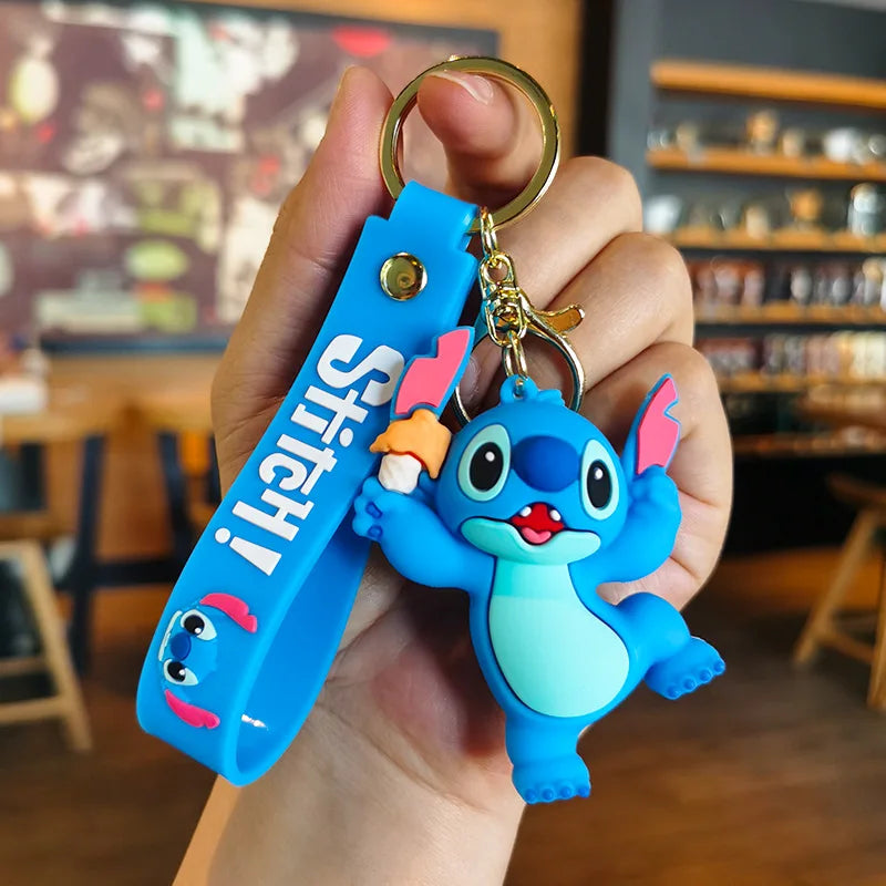 Cartoon Anime Disney Keychain Set