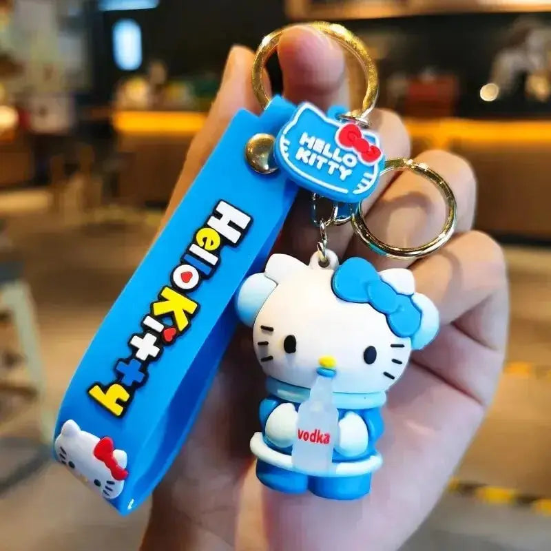 Sanrio Hello Kitty and Cinnamoroll Keychains
