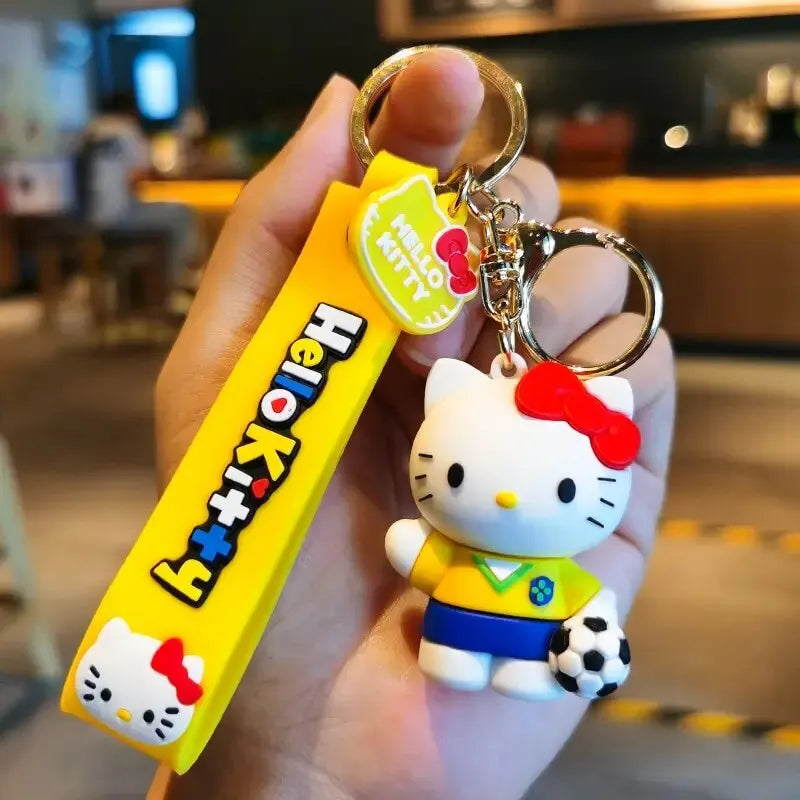 Sanrio Hello Kitty and Cinnamoroll Keychains