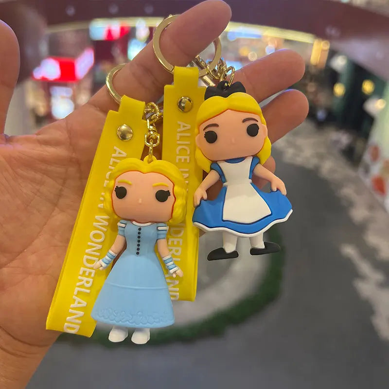 Alice in Wonderland Keychain