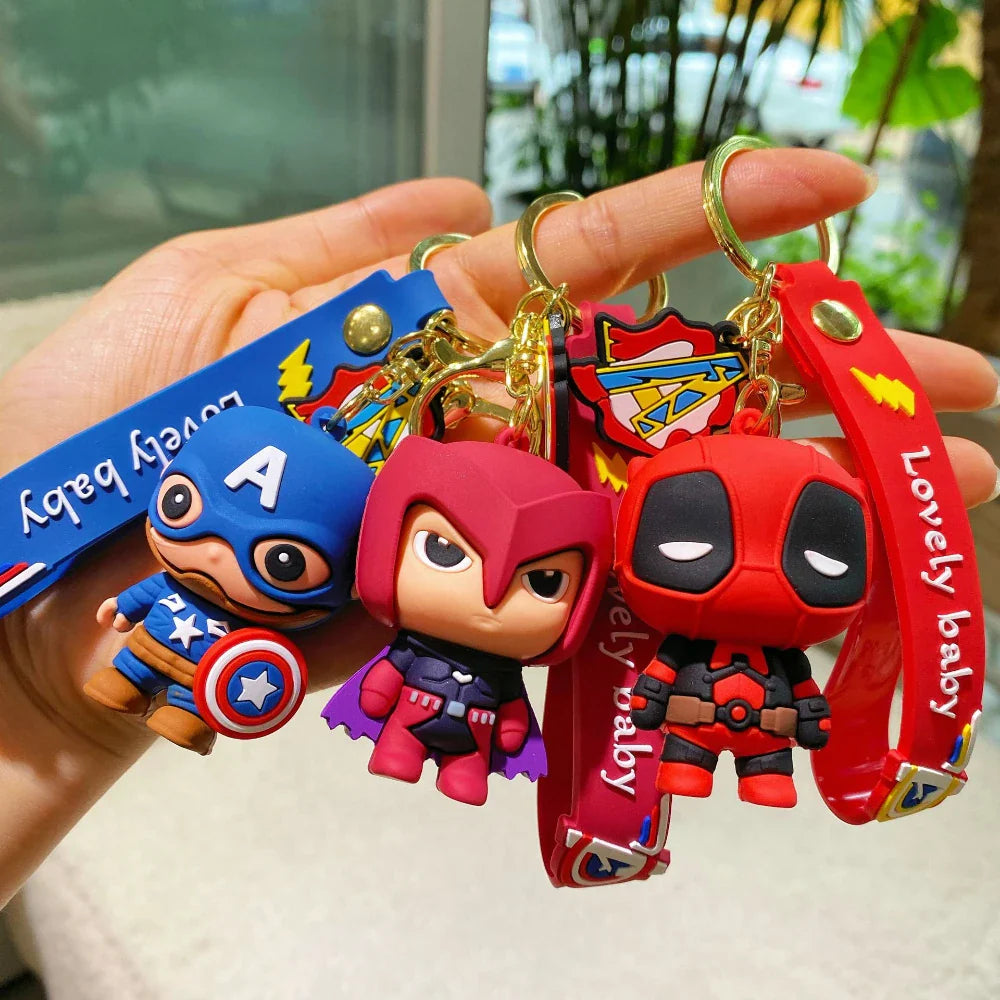 Marvel Heroes 3D Keychains