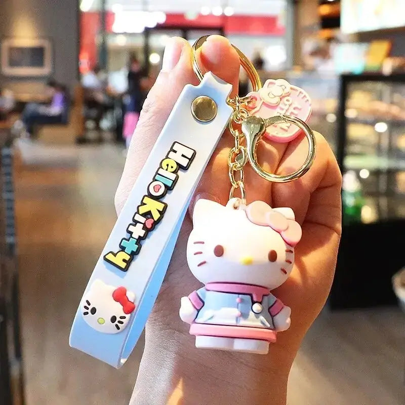 Sanrio Hello Kitty and Cinnamoroll Keychains