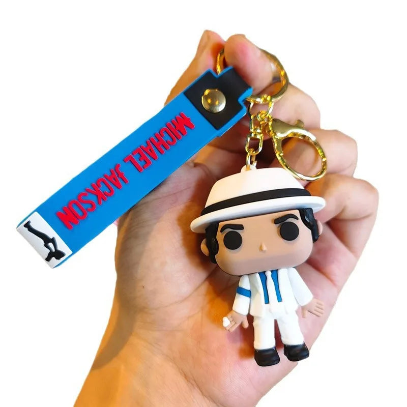 Michael Jackson Keychain