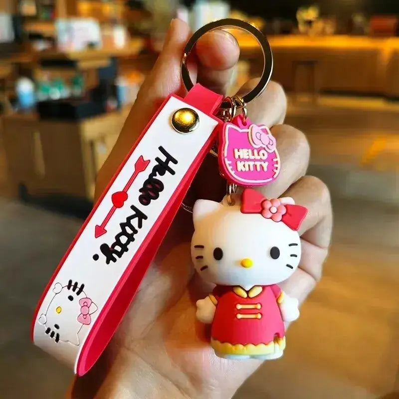 Sanrio Hello Kitty and Cinnamoroll Keychains