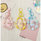 Cute Cartoon Labubu Doll Keychain
