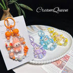 Cute Cartoon Labubu Doll Keychain