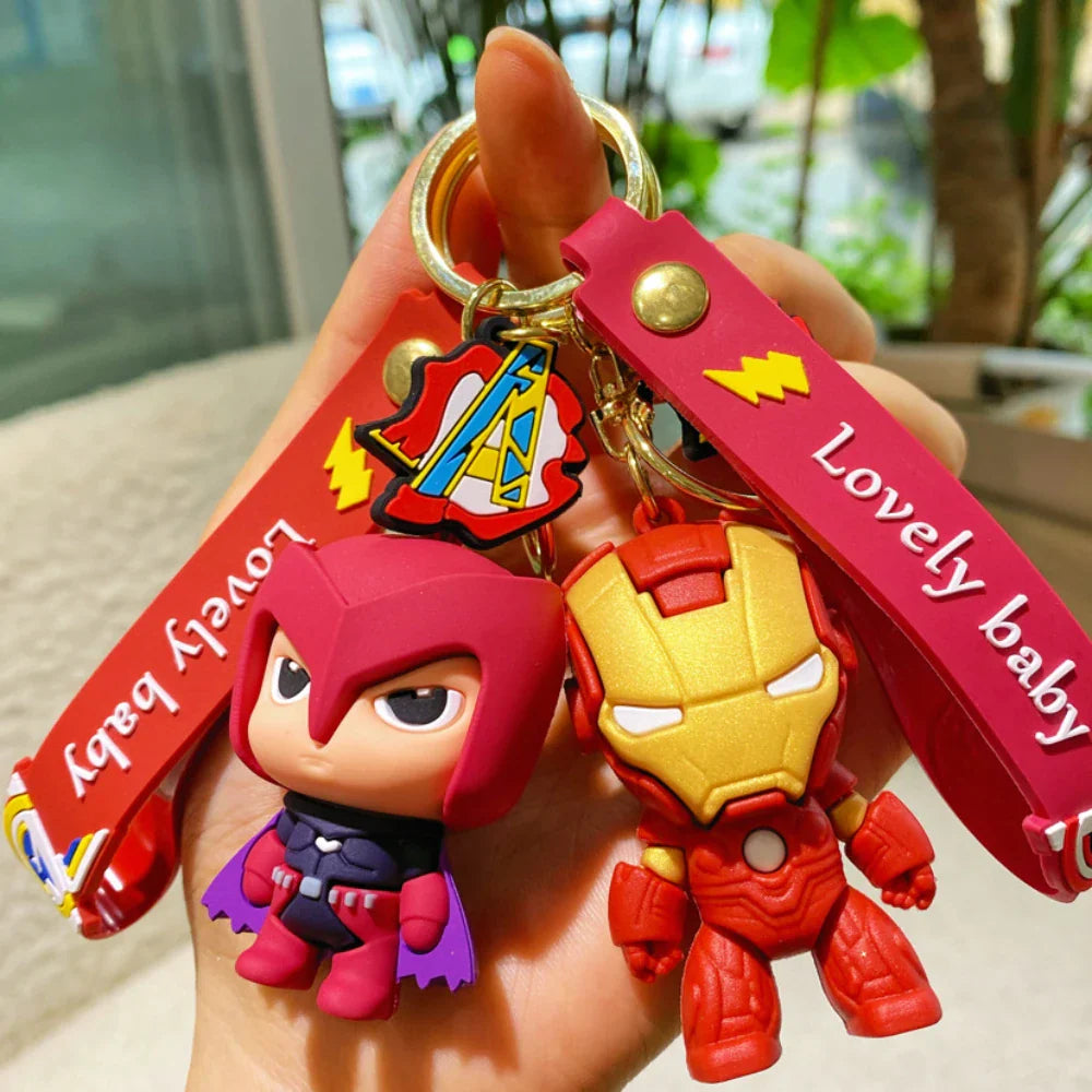 Marvel Heroes 3D Keychains