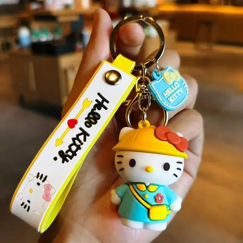Sanrio Hello Kitty and Cinnamoroll Keychains