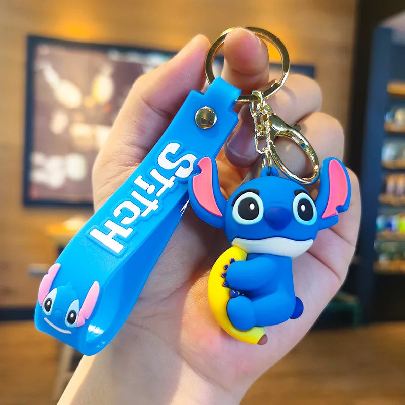 Cartoon Anime Disney Keychain Set