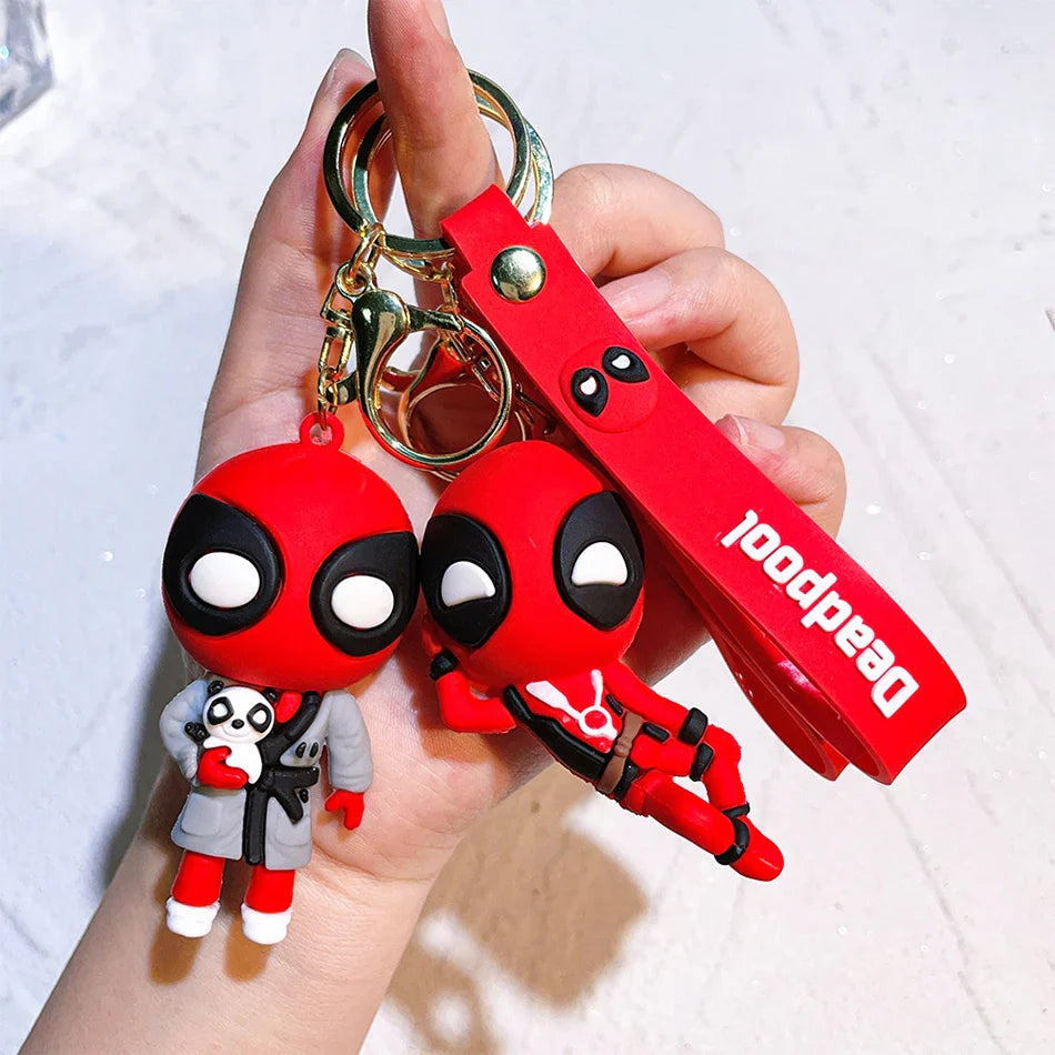 Deadpool Wolverine Keychain