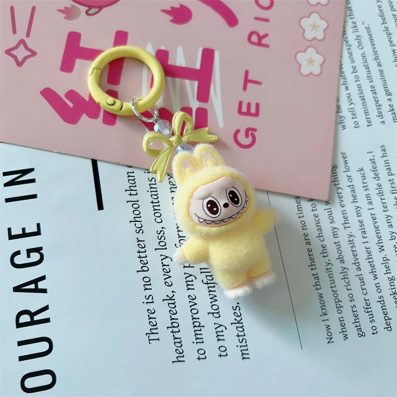 Cute Labubu Keychain Set
