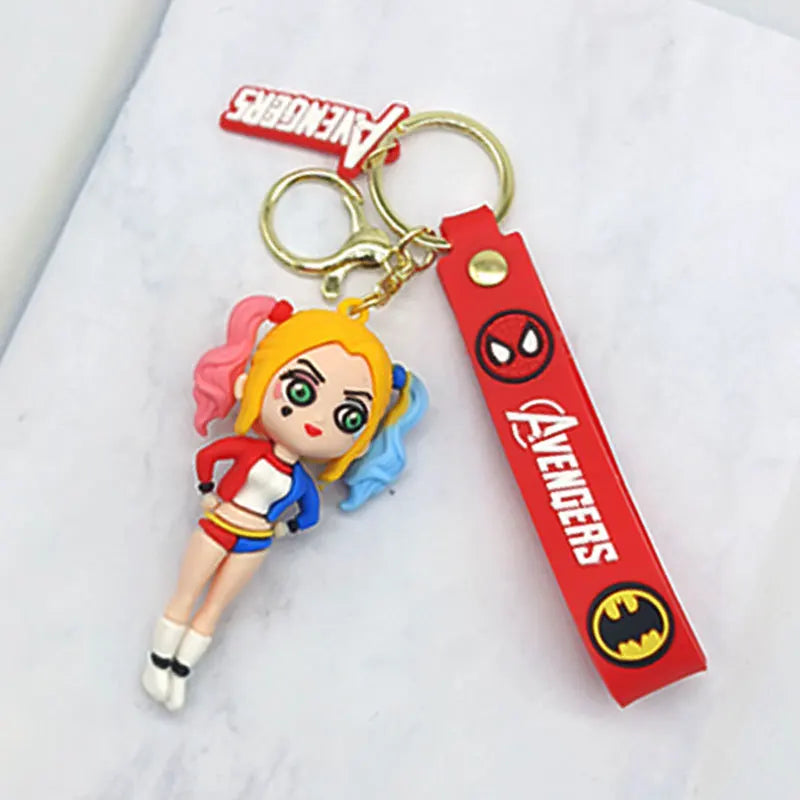 Fashion Cartoon Girl Keychain