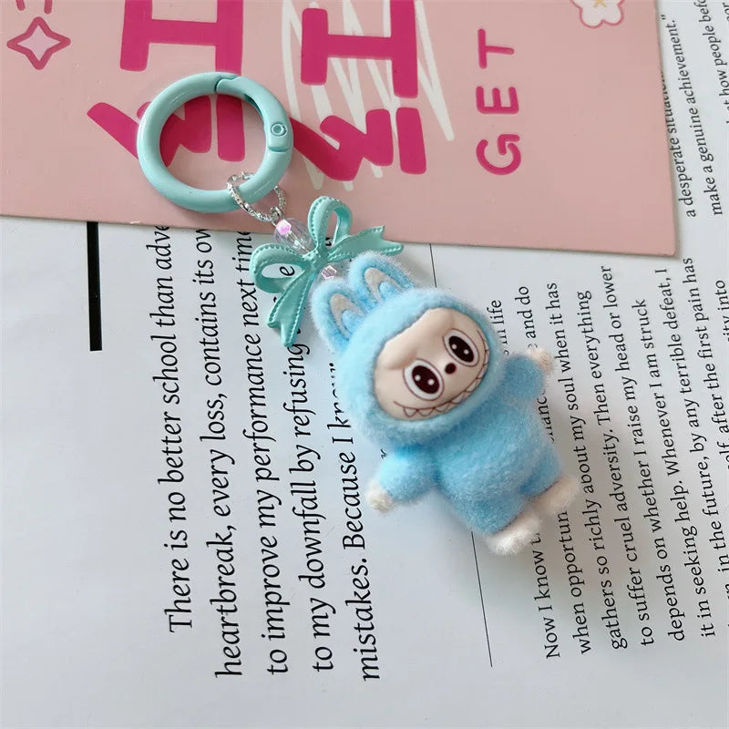 Cute Labubu Keychain Set