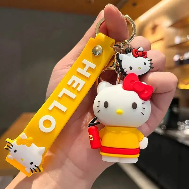 Sanrio Hello Kitty and Cinnamoroll Keychains