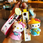 Sanrio Hello Kitty and Cinnamoroll Keychains