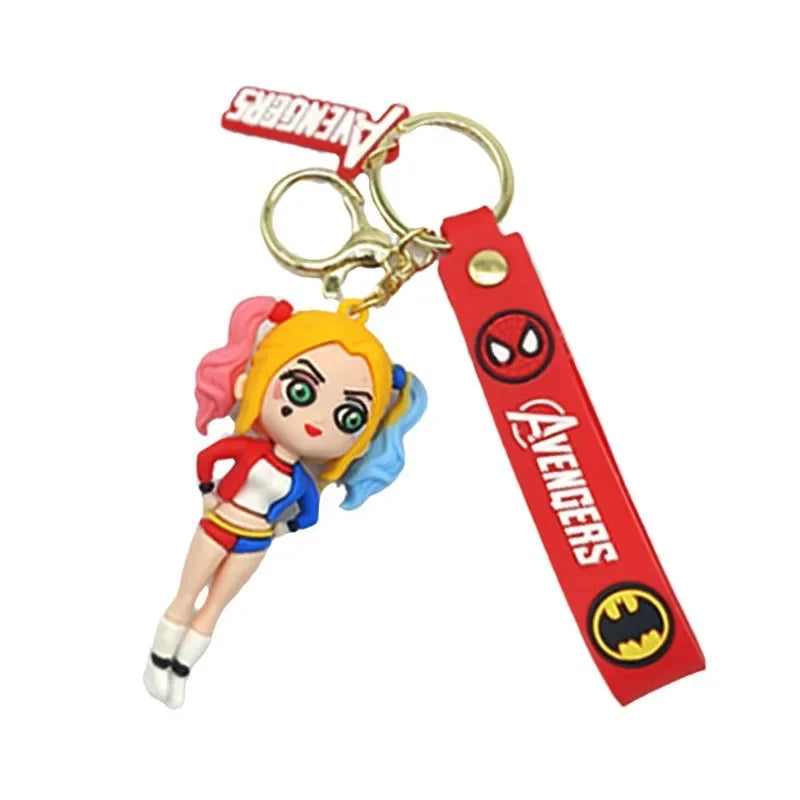 Fashion Cartoon Girl Keychain