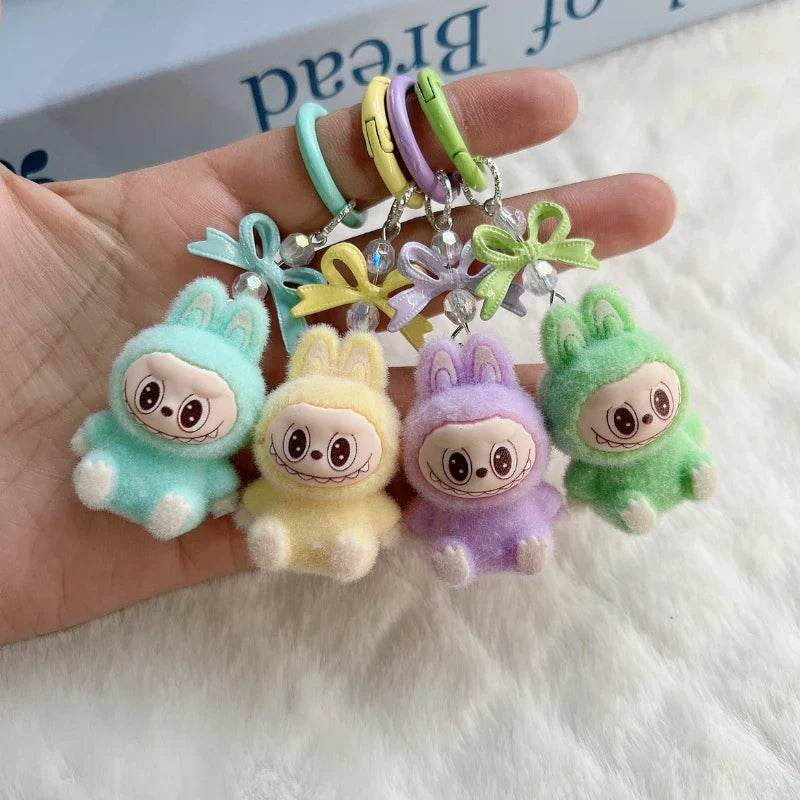 Labubu Bow Keychain