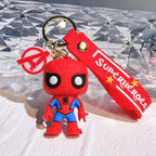 Marvel Superhero Silicone Keychains