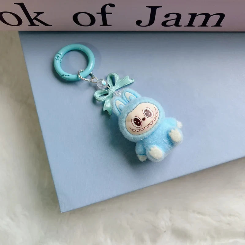 Labubu Bow Keychain