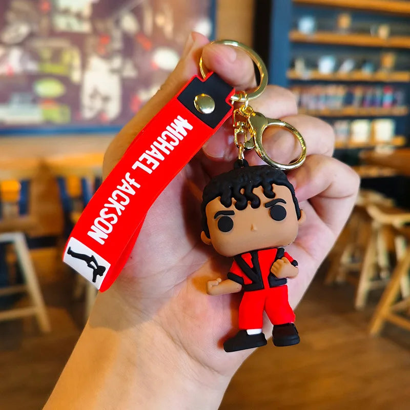 Michael Jackson Keychain