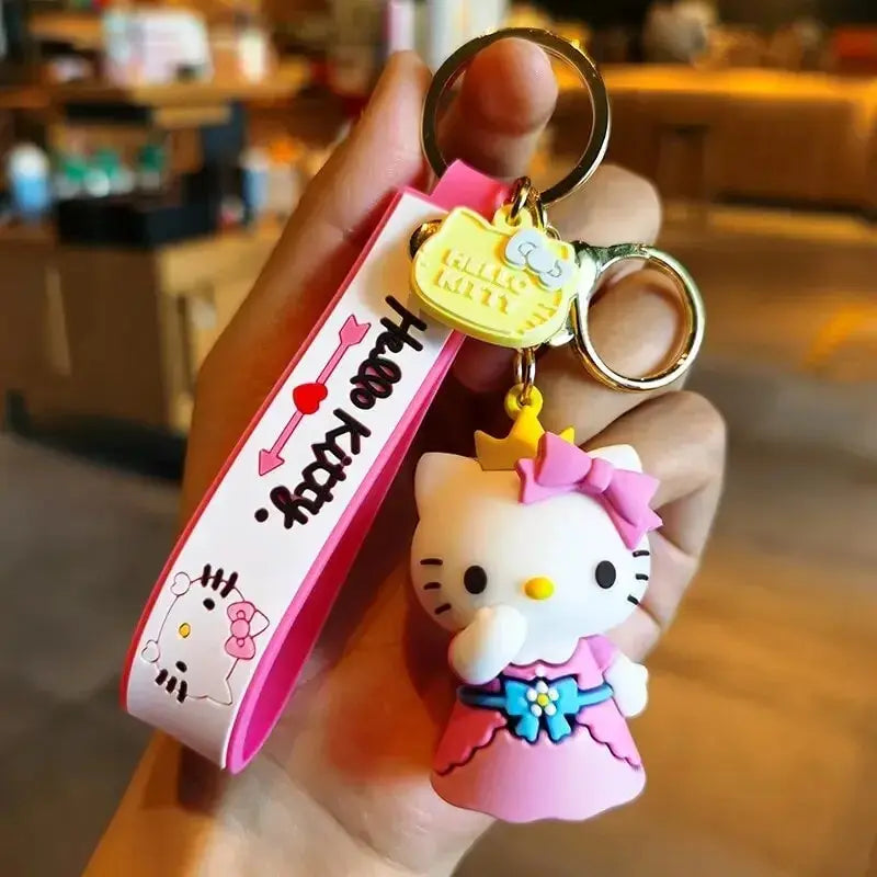 Sanrio Hello Kitty and Cinnamoroll Keychains