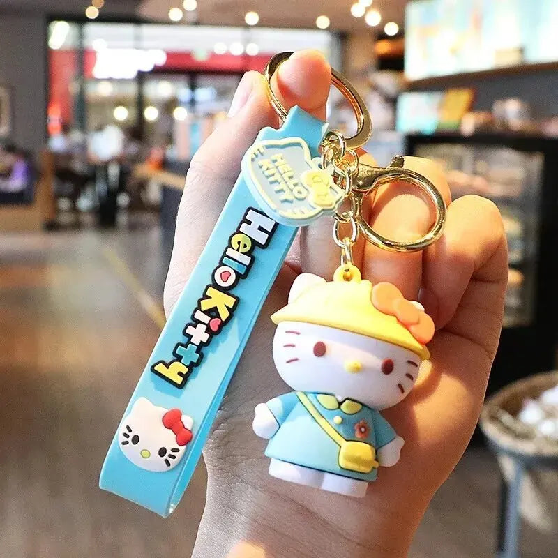 Sanrio Hello Kitty and Cinnamoroll Keychains