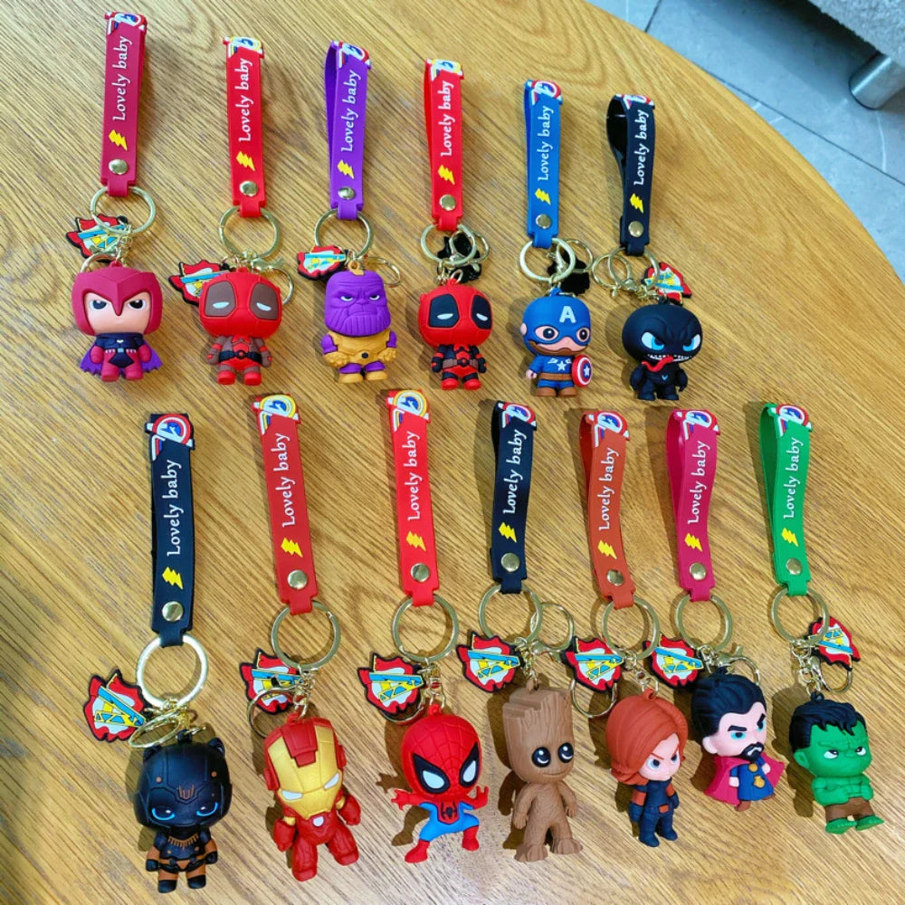 Marvel Heroes 3D Keychains