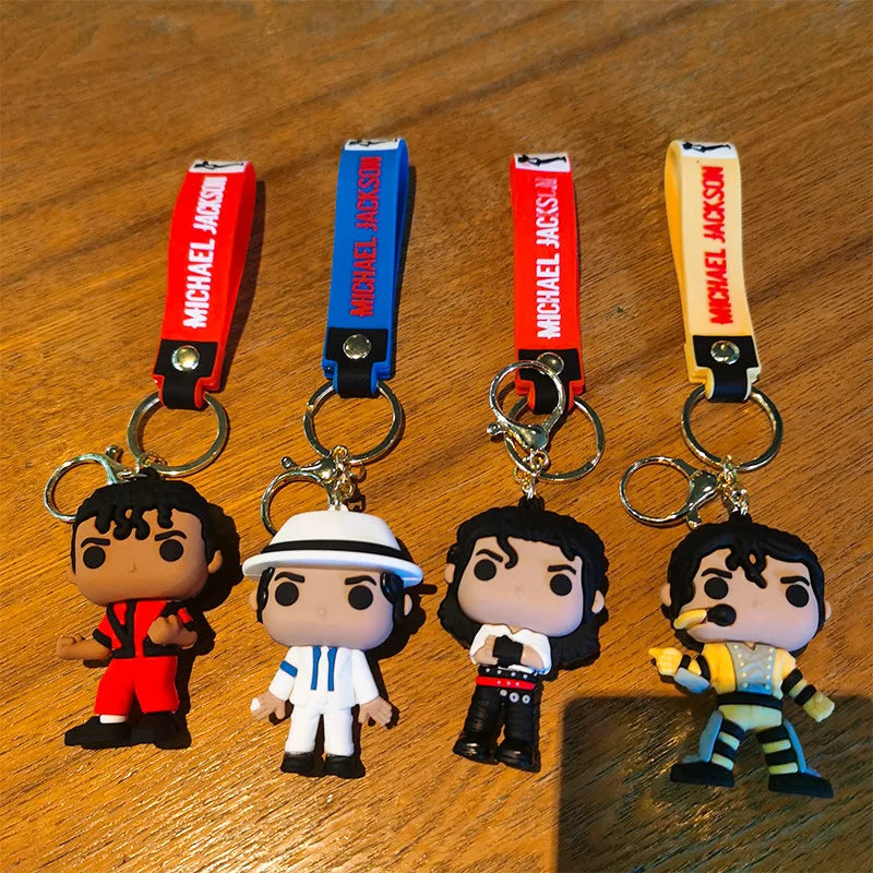 Michael Jackson Keychain