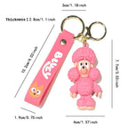 Bluey Family Keychains