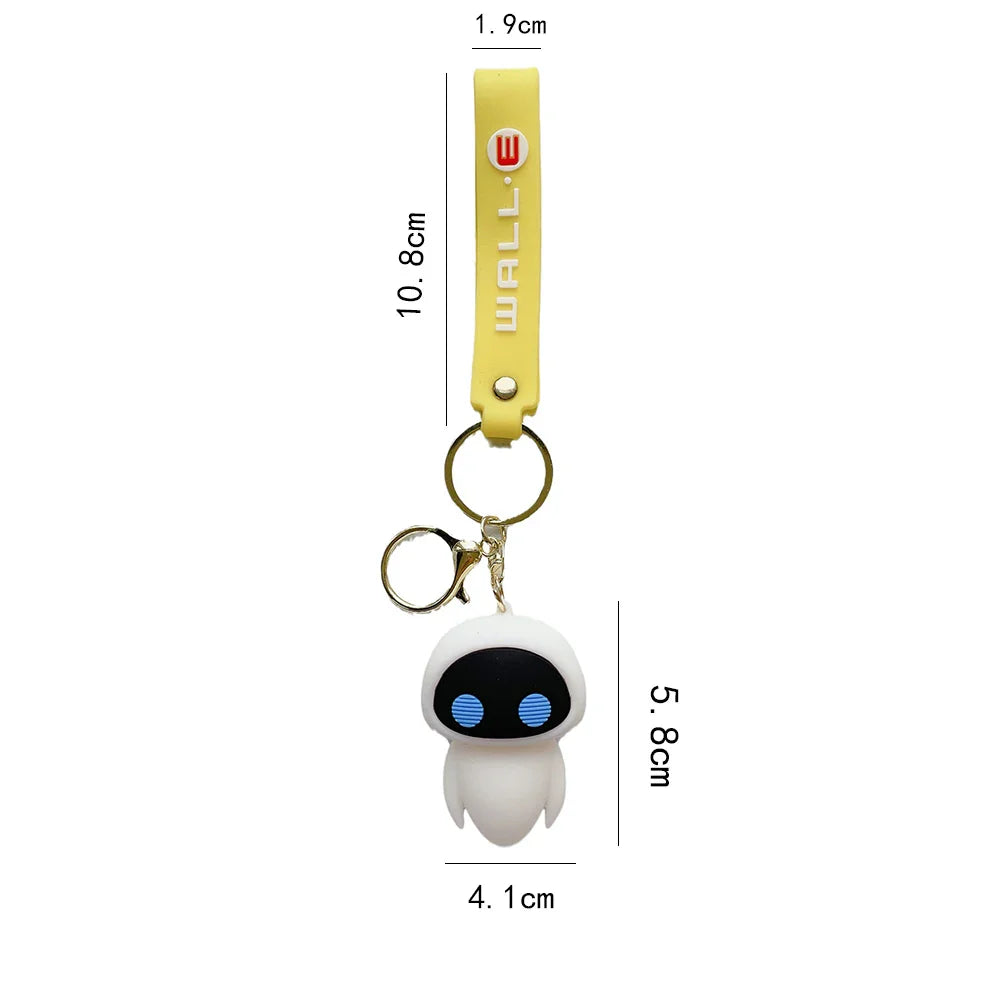 Wall-E &amp; Eve Keychains