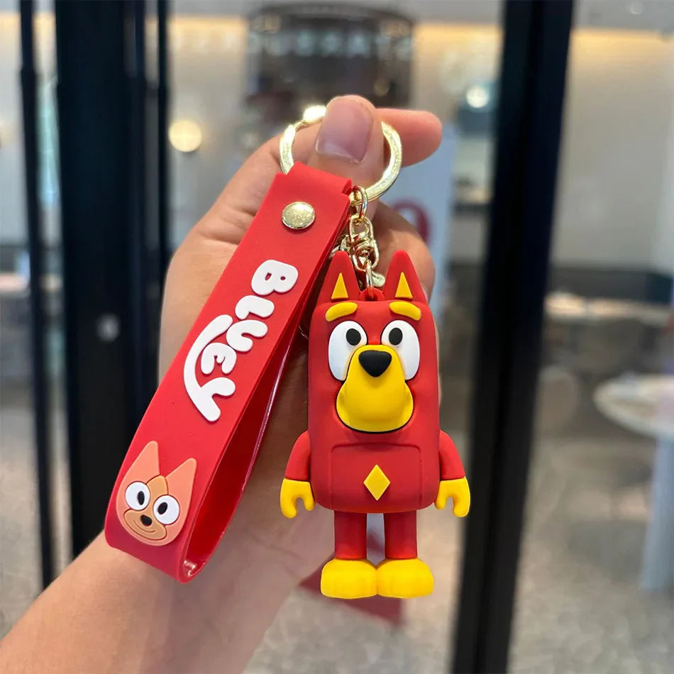 Bluey Family Keychains