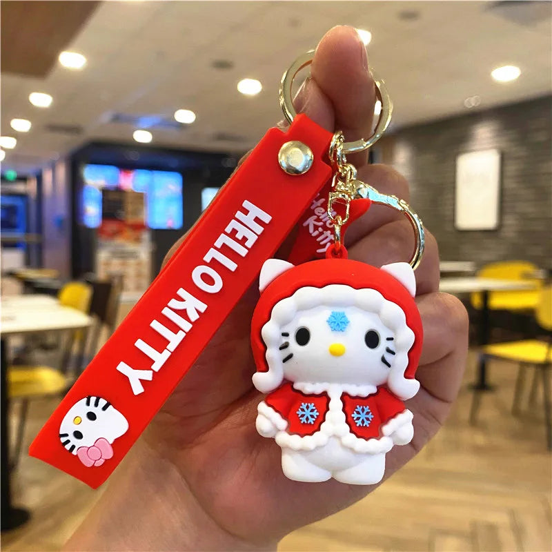 Sanrio Hello Kitty and Cinnamoroll Keychains