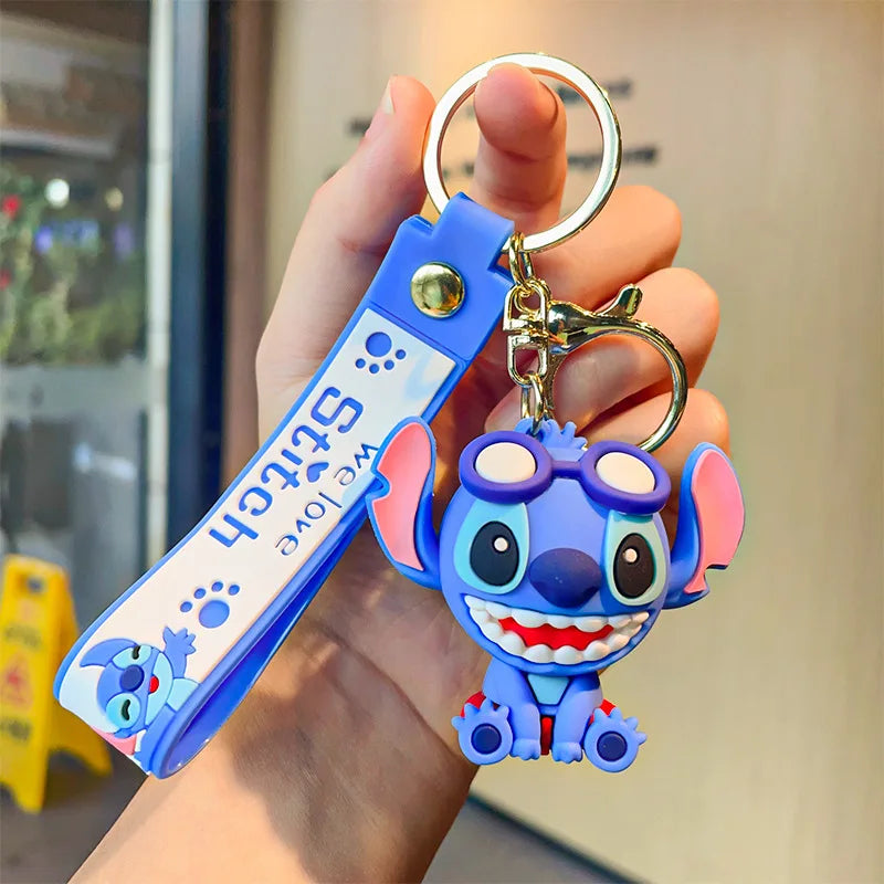 Cartoon Anime Disney Keychain Set