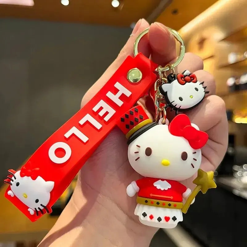 Sanrio Hello Kitty and Cinnamoroll Keychains