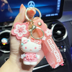 Sanrio Hello Kitty and Cinnamoroll Keychains