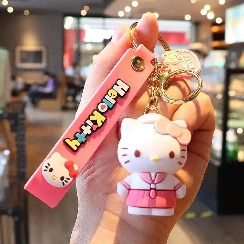 Sanrio Hello Kitty and Cinnamoroll Keychains