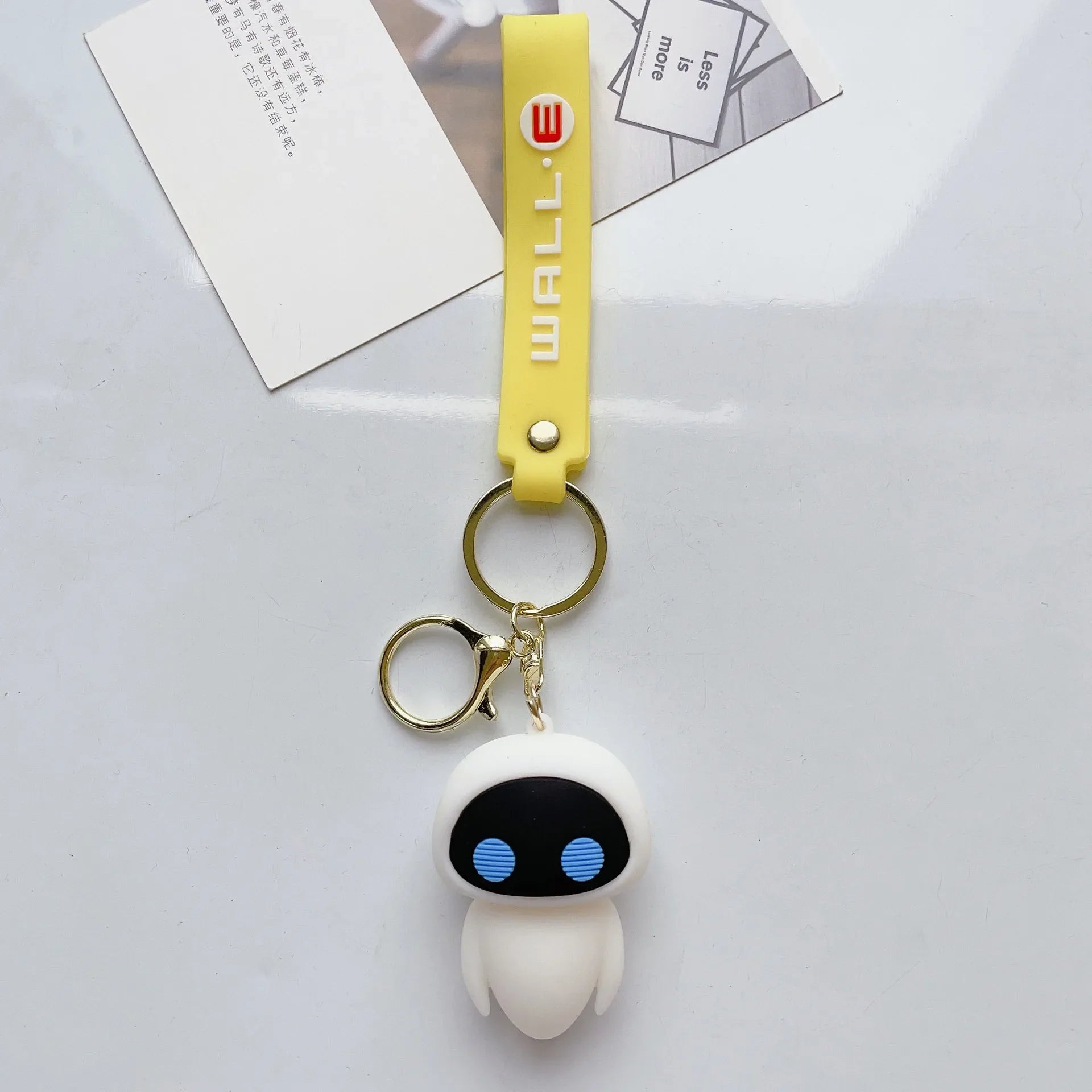 Wall-E &amp; Eve Keychains