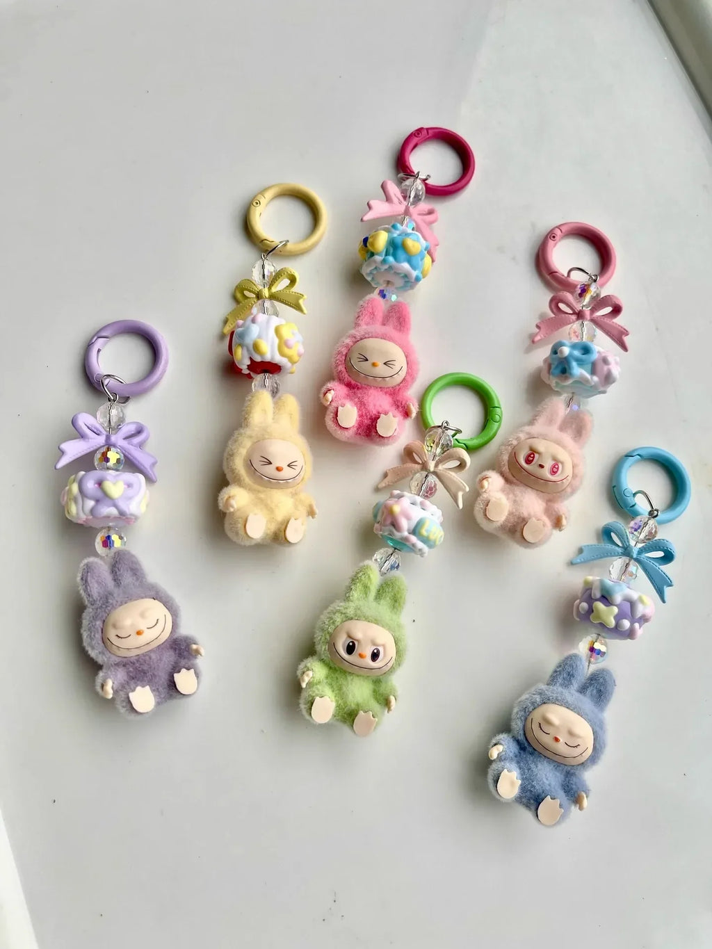 Labubu Mini Keychains
