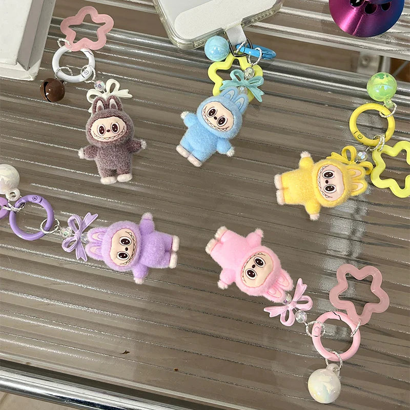 Labubu Bow Keychain