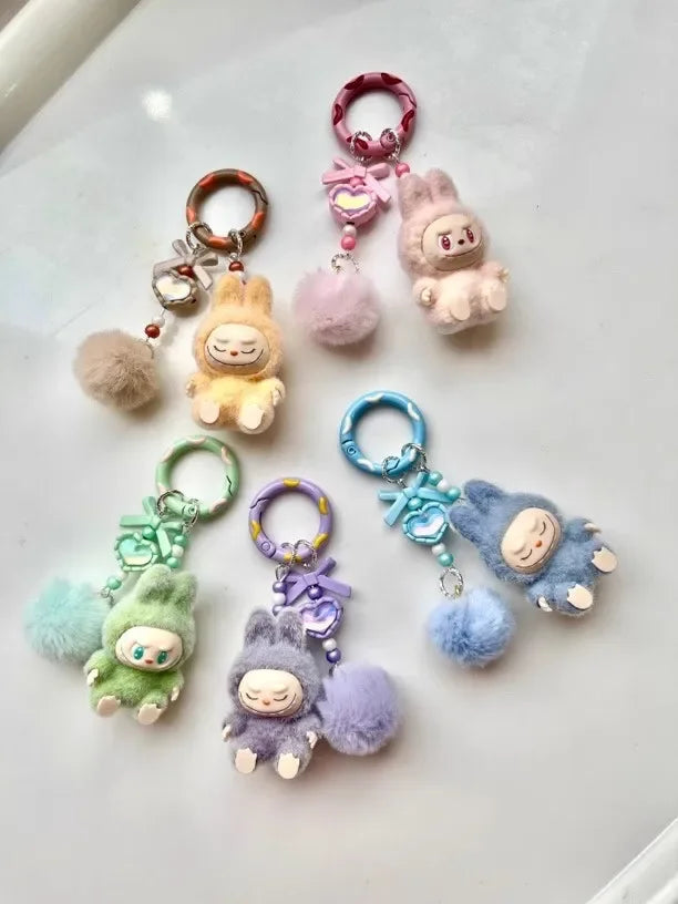 Labubu Mini Keychains