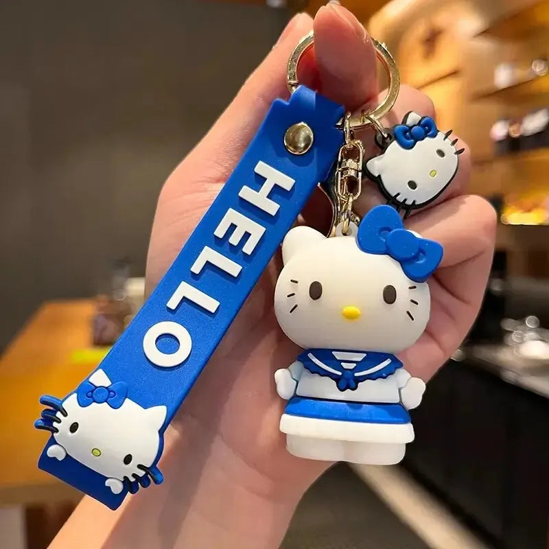 Sanrio Hello Kitty and Cinnamoroll Keychains