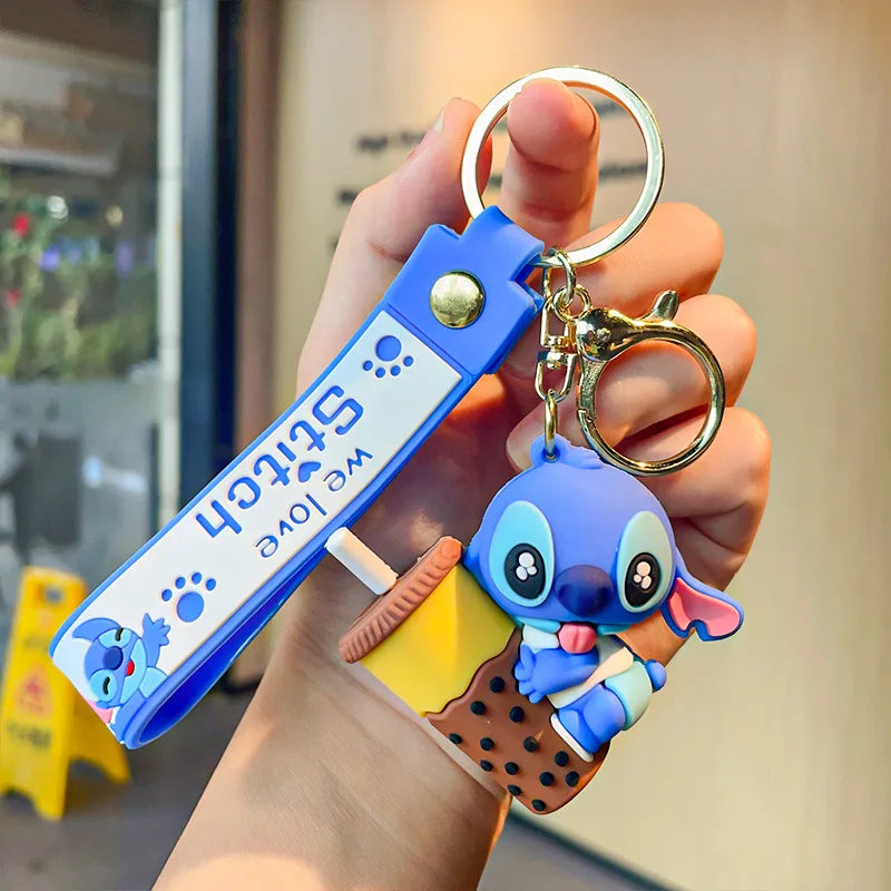 Cartoon Anime Disney Keychain Set