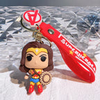 Marvel Superhero Silicone Keychains