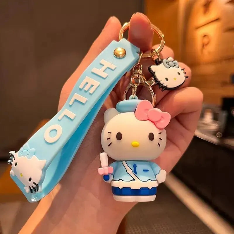 Sanrio Hello Kitty and Cinnamoroll Keychains