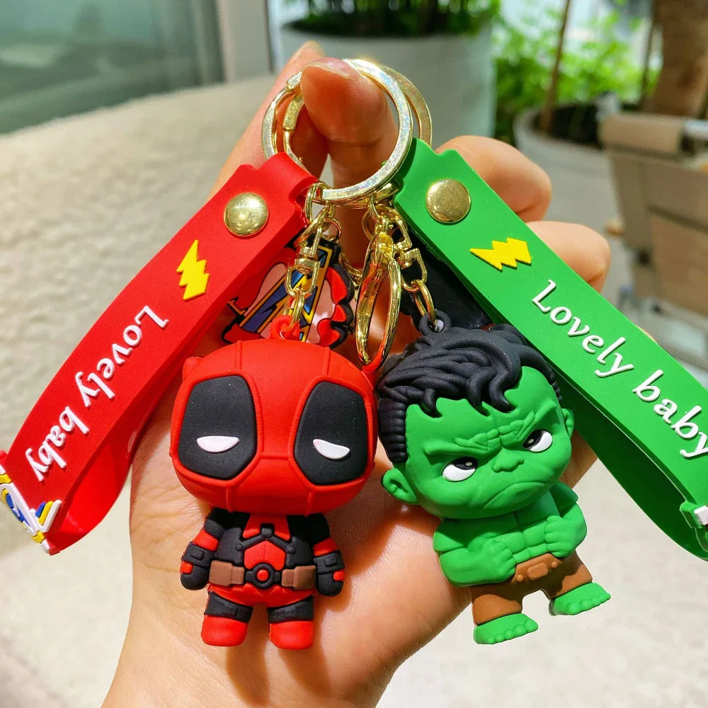 Marvel Heroes 3D Keychains