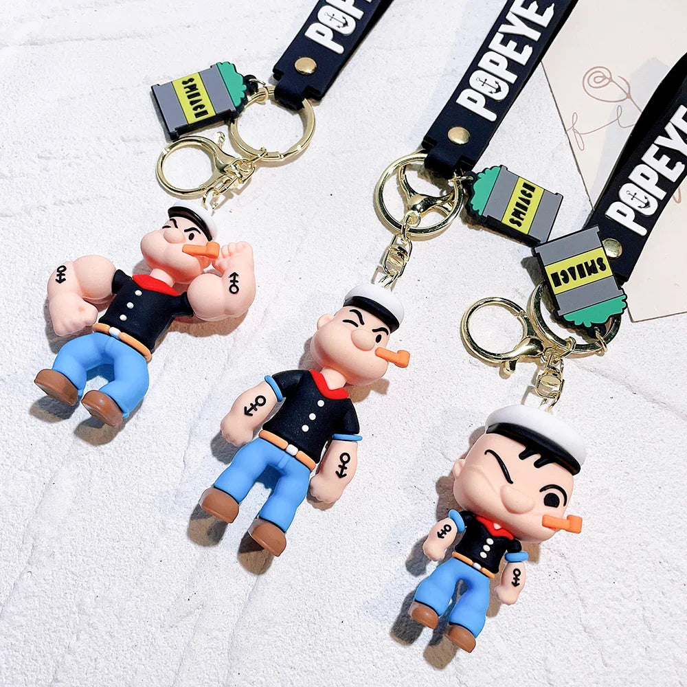 Popeye The Sailor Keychain
